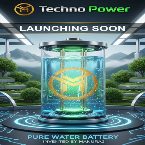 M Techno Power – Pure Water Battery Concept